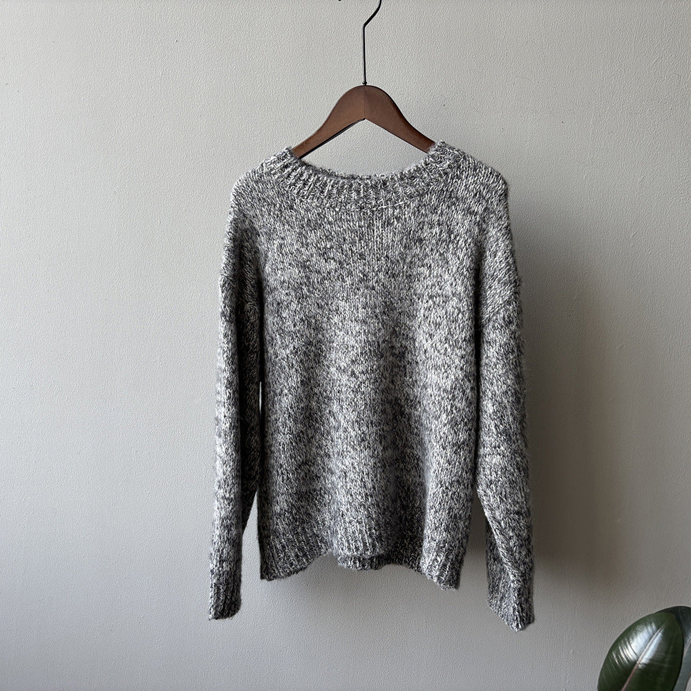 【Y2530】實拍冬季雜色古着針織毛衣(含羊毛6%)251106