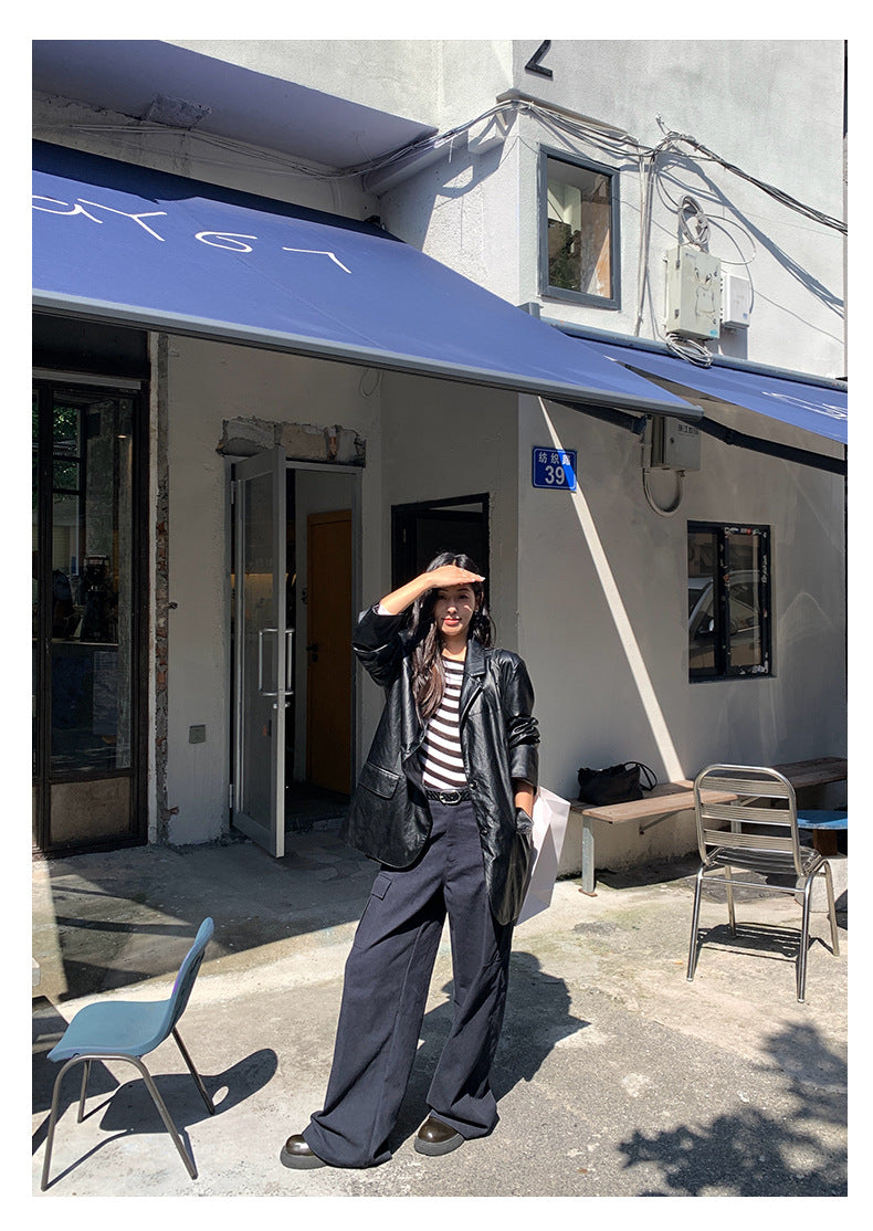 【H5399】實拍韓系簡約氣質一字領露肩針織衫250902