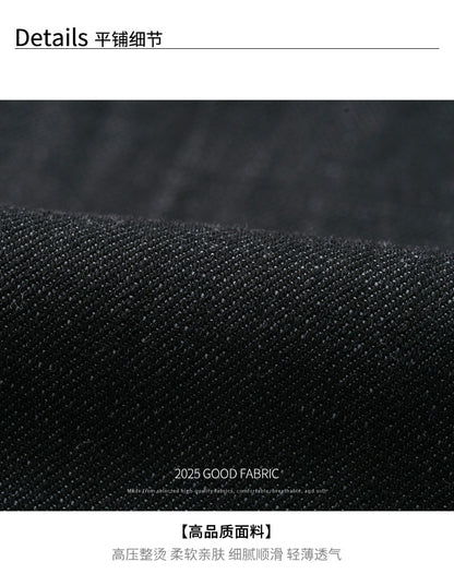 【H561】實拍秋冬簡約鬆緊腰後開叉裙251021