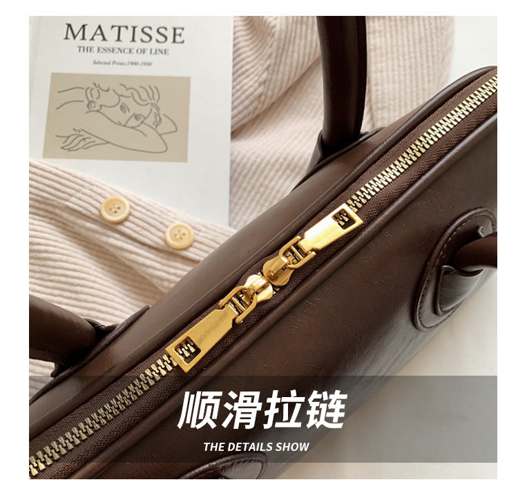 【BSJPJY0308】復古時髦精必備📷ins風小眾質感大容量單肩手提腋下大包260501