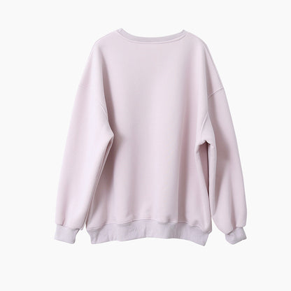 【LD11021】實拍加絨加厚印花寬鬆情侶裝衞衣251110