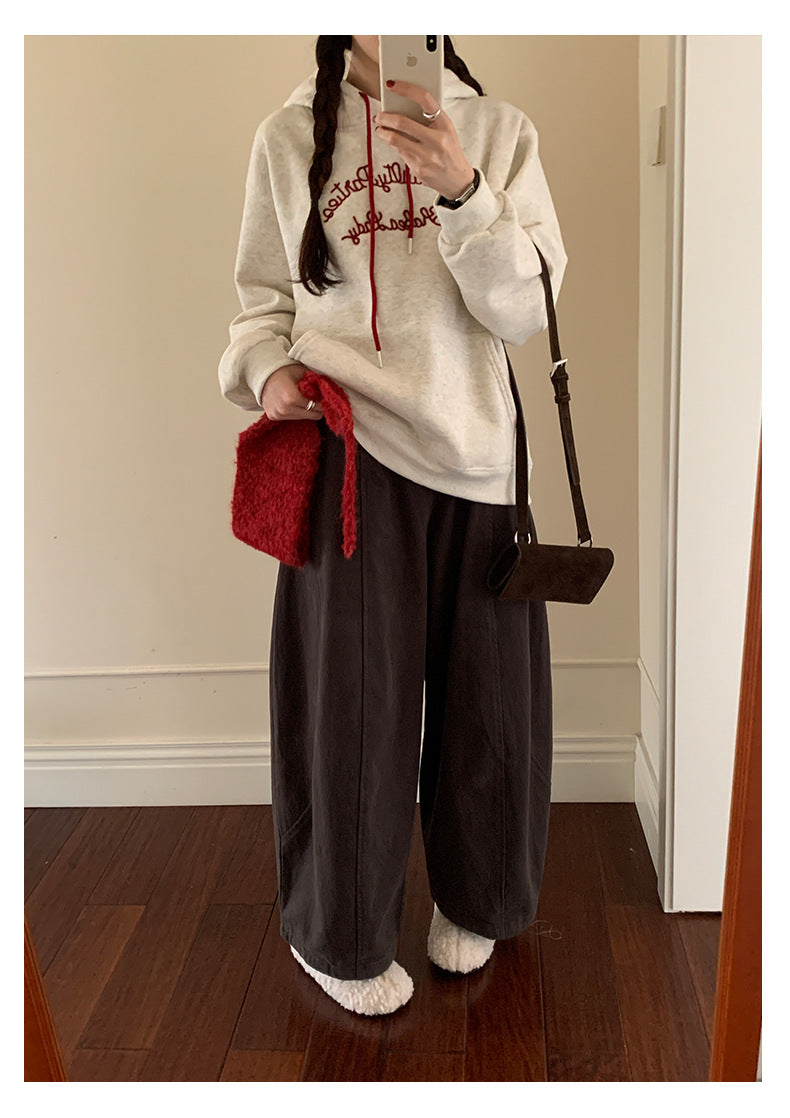 【H5519】實拍S~XL美式天絲棉厚款彎刀休閒褲251125