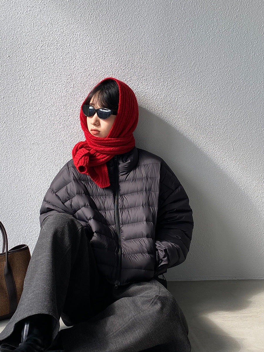 【cimz6383】實拍高領寶款排骨白鴨絨外套（白鴨絨90）251120