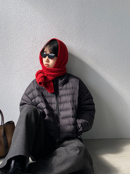 【cimz6383】實拍高領寶款排骨白鴨絨外套（白鴨絨90）251120