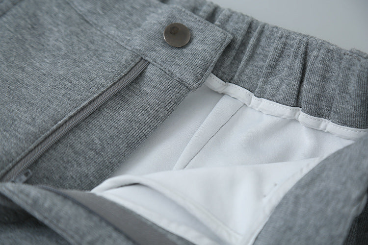 【LD3303】實拍冬季大碼加厚衞褲彎刀褲(後鬆緊腰）251103