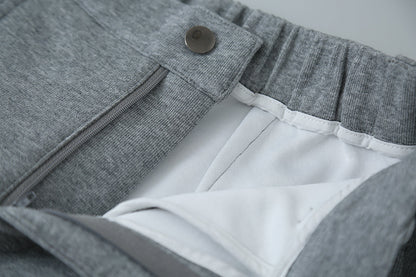 【LD3303】實拍冬季大碼加厚衞褲彎刀褲(後鬆緊腰）251103