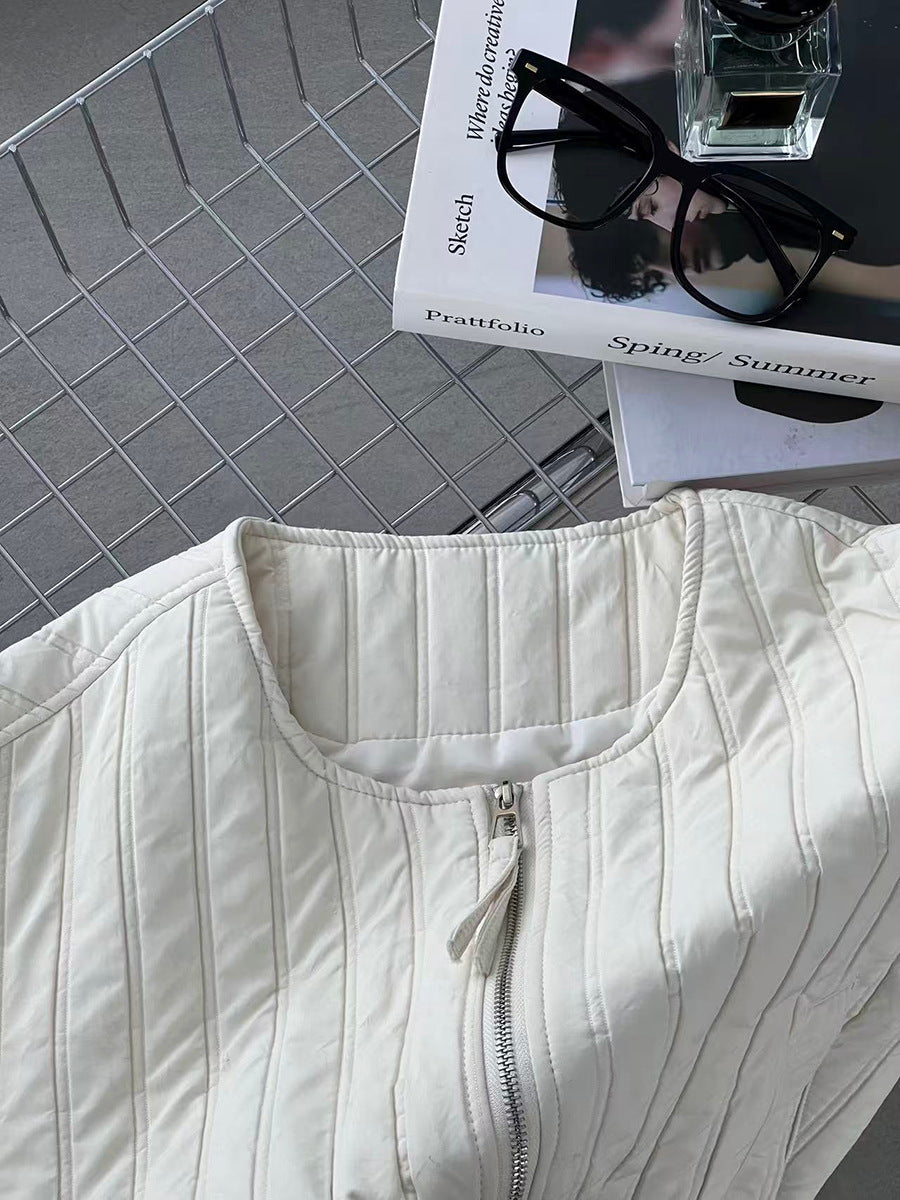 【cimz1706】實拍韓系氣質清新輕薄款棉服外套251120