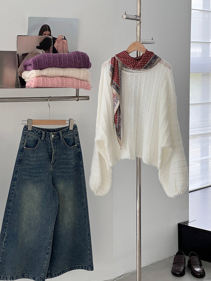 【cim0628】實拍温柔慵懒寬鬆針織薄罩衫（20羊毛）251114