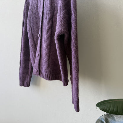 【YP2556】實拍微甜圓領包扣麻花針織外套251023