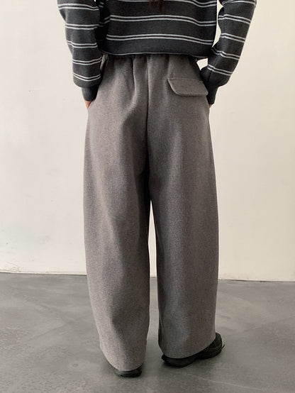 【LD11047】實拍休閒加絨加厚彎刀褲251202