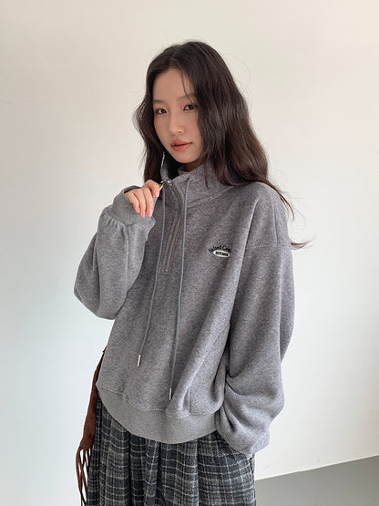 【LD11008】實拍復古毛呢格子高腰a字裙(左右有口袋）251110