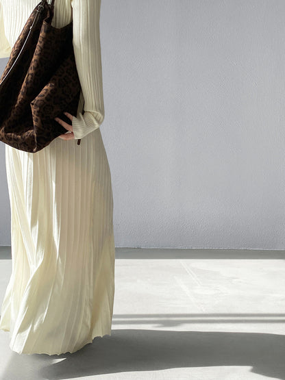 【cimz100789】實拍法式高級感收腰顯瘦針織衫＋針織長裙(分開下單）251120