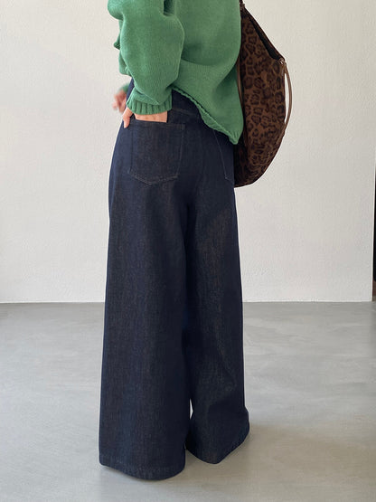 【cimz06332】實拍加絨超暖高腰纖瘦牛仔褲251120