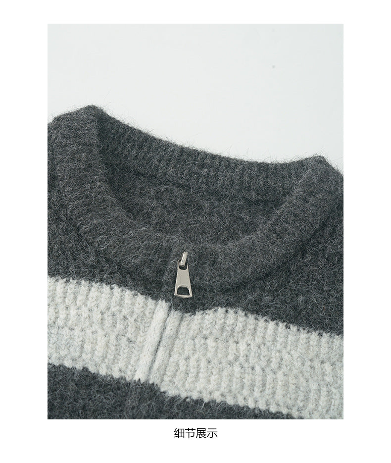 【H5494】實拍復古立體針織外套251109