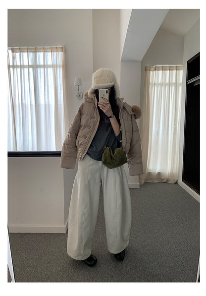 【H5497】實拍德絨加厚磨毛長袖T恤251118