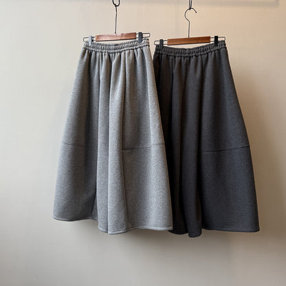 【Y82678】 實拍鬆緊腰抽繩顯瘦闊腿九分褲裙251023