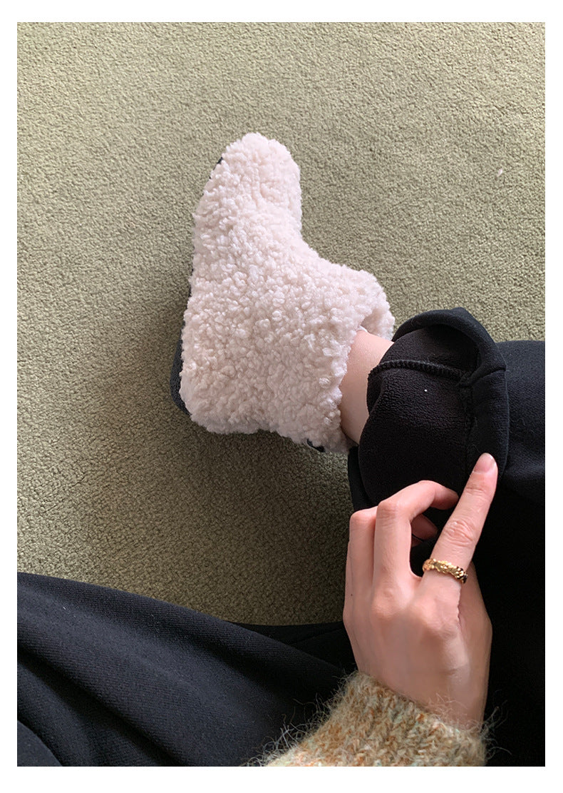 【H5508】實拍M~XL懶懶加厚奧粒絨舒適休閒彎刀褲型251118