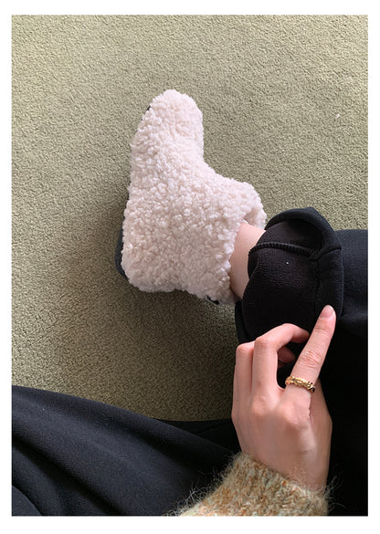 【H5508】實拍M~XL懶懶加厚奧粒絨舒適休閒彎刀褲型251118