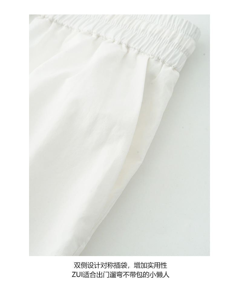 【H5299】 實拍夏天高級感重工刺繡清新感直筒褲250610