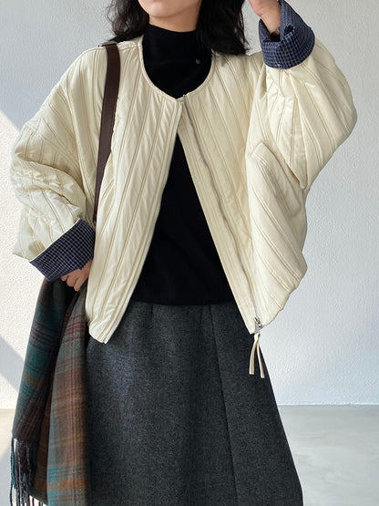 【cimz1706】實拍韓系氣質清新輕薄款棉服外套251120