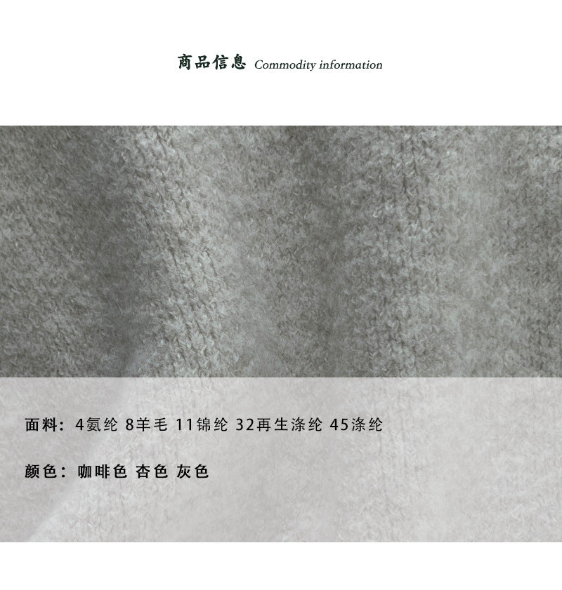 【cimz8620】韓系慵懶・休閒立領拉鍊寬鬆針織小外套260924