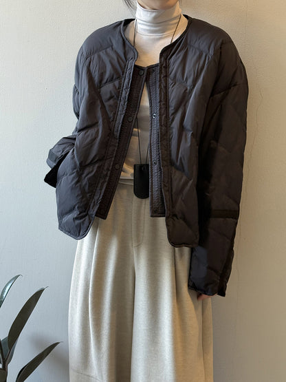 【Y82653】實拍輕保暖羽絨外套(含90％白鴨絨)251016