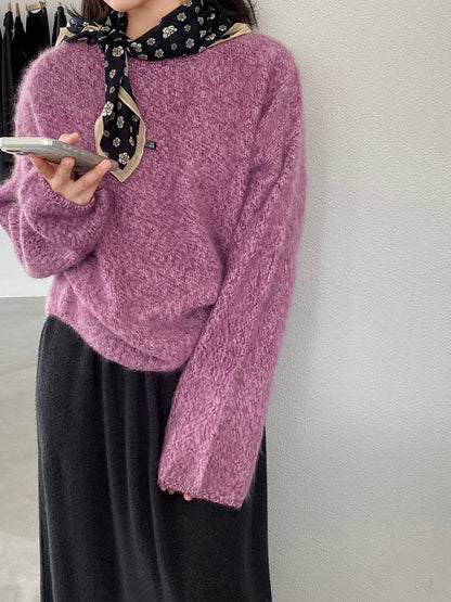 【cimz1373】實拍黑標奢柔雲朵 95羊毛5羊絨慵懶加厚針織毛衣251128