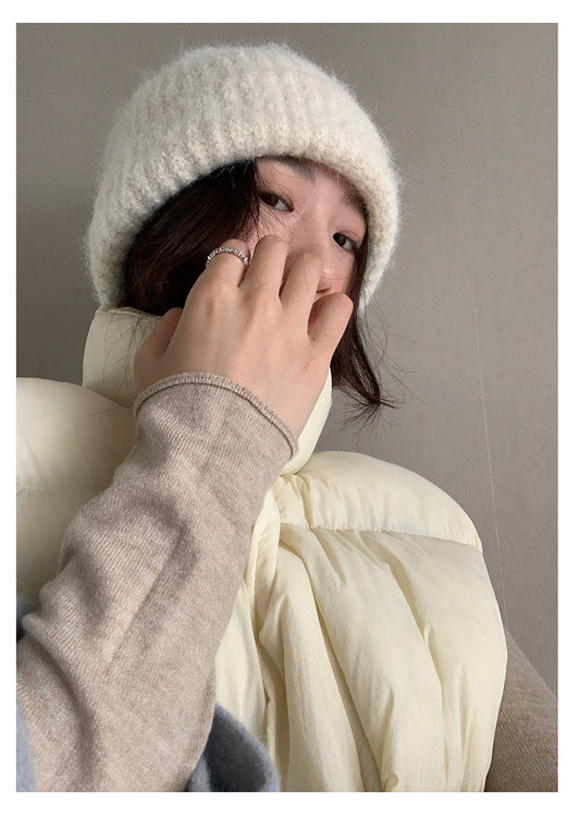 【H5481】實拍基礎6色堆堆領毛針織T恤251109