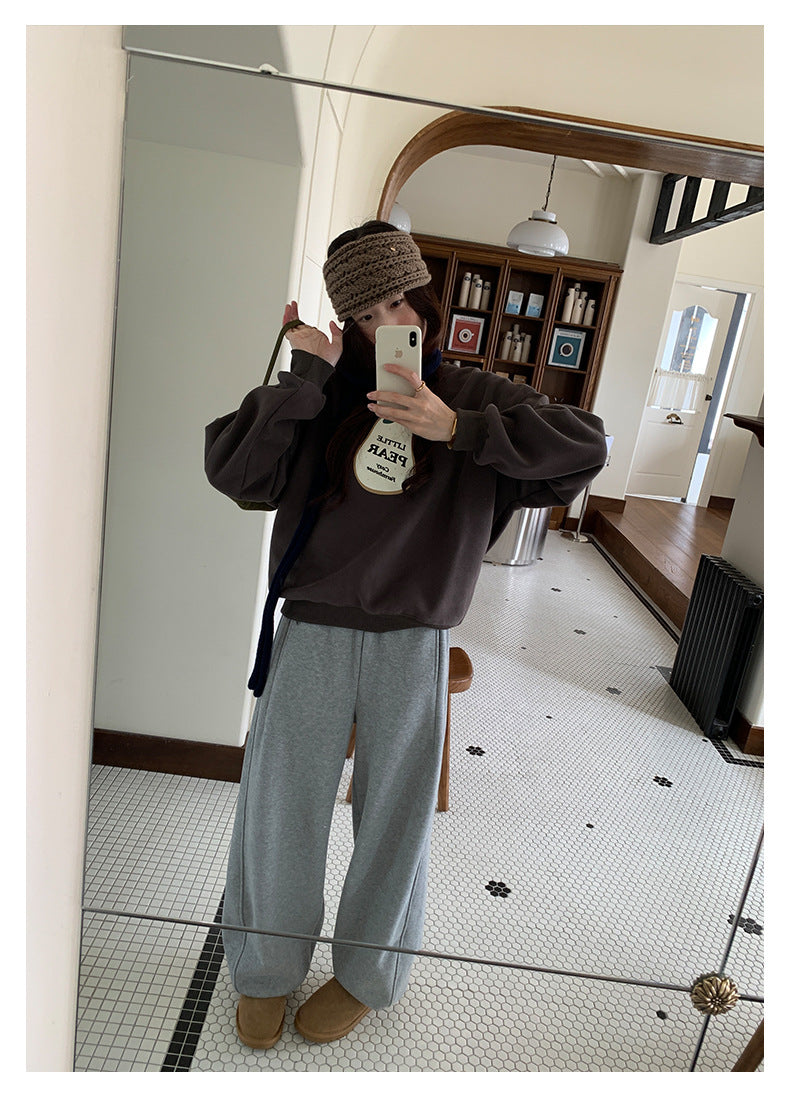 【H5515】實拍酪梨印花厚款加絨衛衣
251118