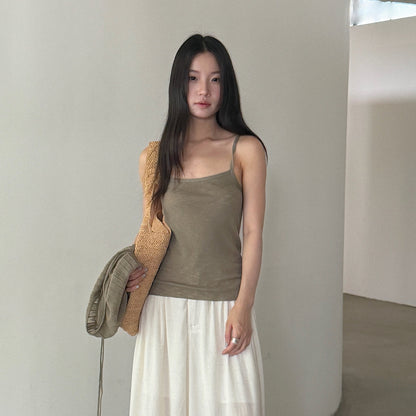 【LD11367】溫柔初戀系仙女☁️顯瘦細肩帶背心+薄款針織小外套兩件套260630