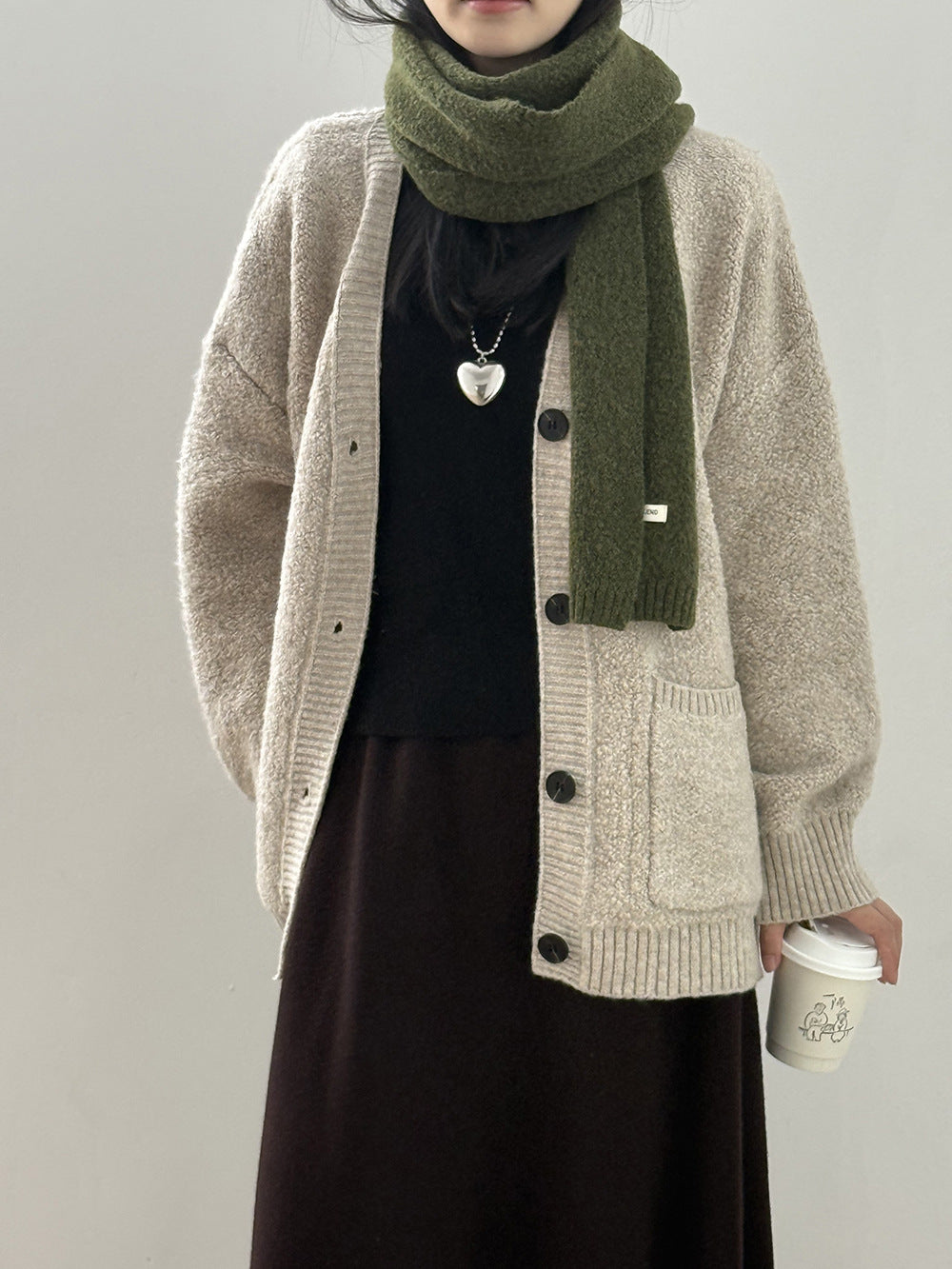 【Y237】實拍慵懶針織毛衣外套(含羊毛6%)251106