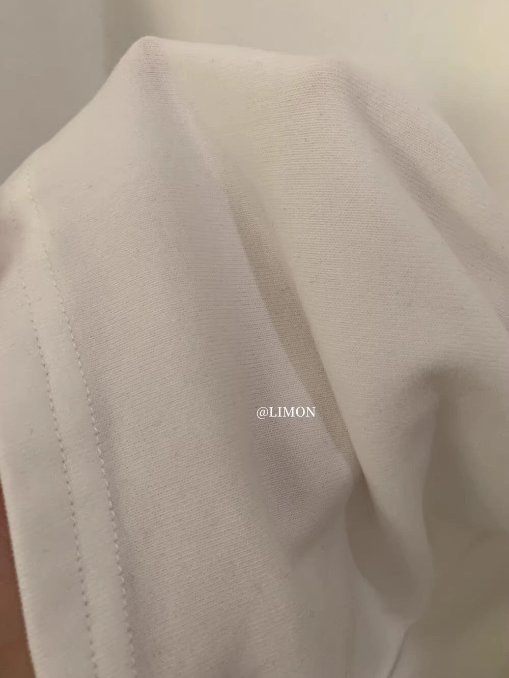 【L9257】實拍檸檬長袖雲朵絨舒適簡約圓領長袖T恤251117