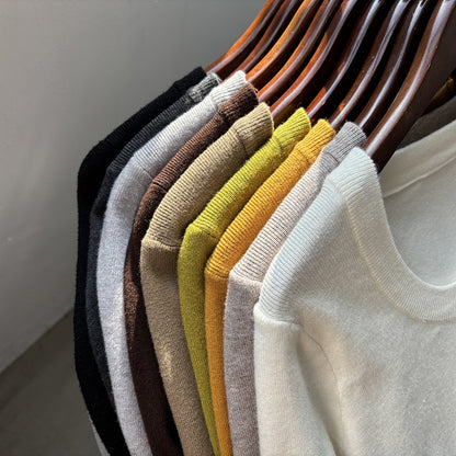 【Y275】實拍冬季U領長袖針織衫251106