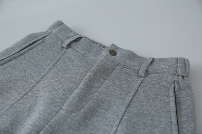 【LD3303】實拍冬季大碼加厚衞褲彎刀褲(後鬆緊腰）251103