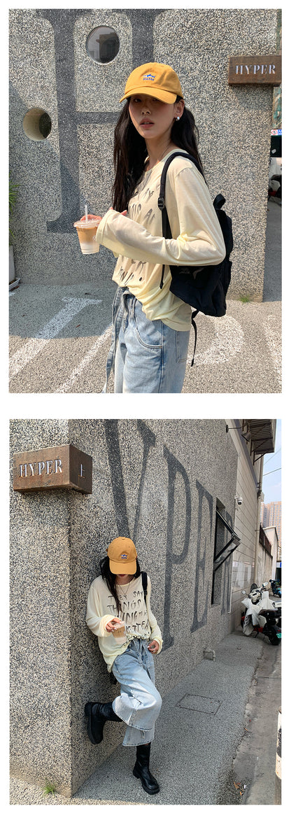 【H5178】實拍夏天印花寬鬆圓領防曬罩衫250415