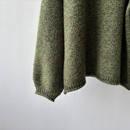 【Y276】實拍冬季軟糯慵懶保暖針織毛衣（棉羊毛10%)251106