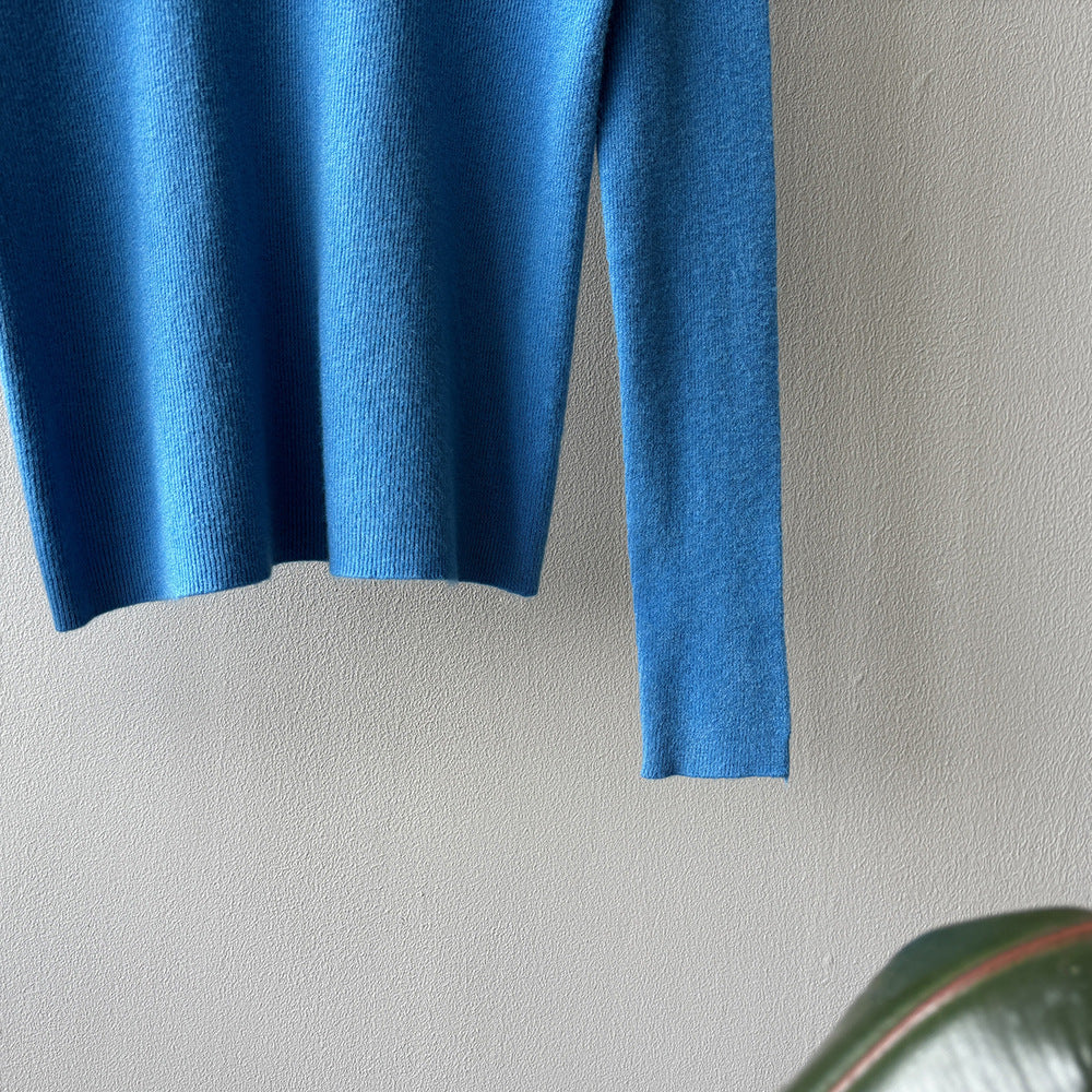 【Y315】實拍高級感半高領針織衫（棉羊毛4%)251106