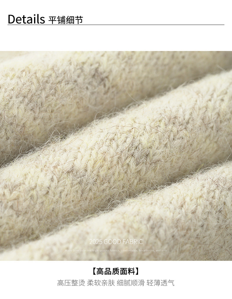 【H5513】實拍老錢風POLO領長袖針織毛衣251118