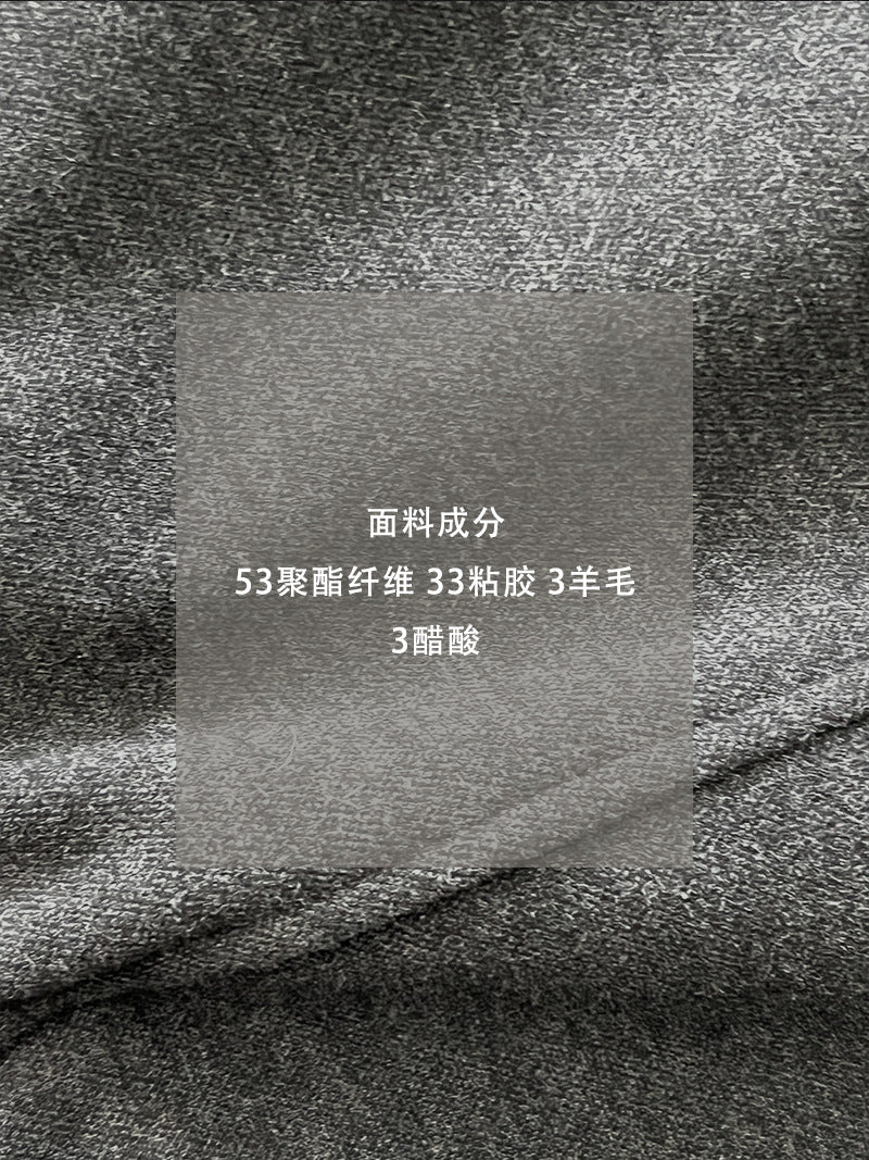 【cimz6392】實拍極簡內加絨加厚高腰毛呢長裙（羊毛3)251120