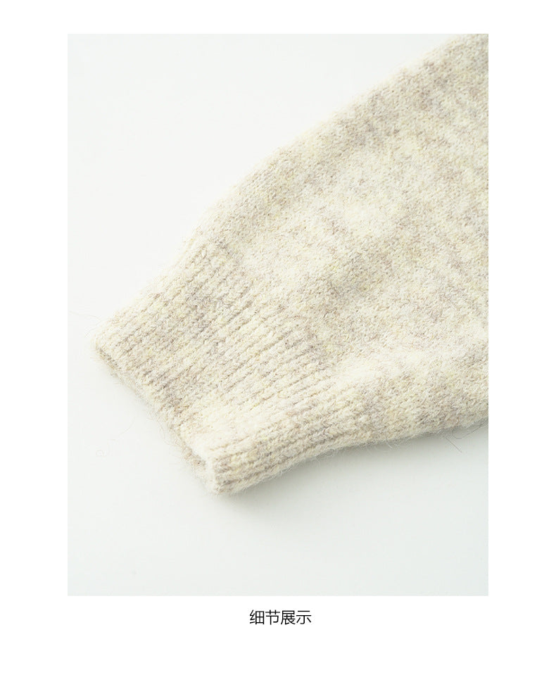 【H5513】實拍老錢風POLO領長袖針織毛衣251118