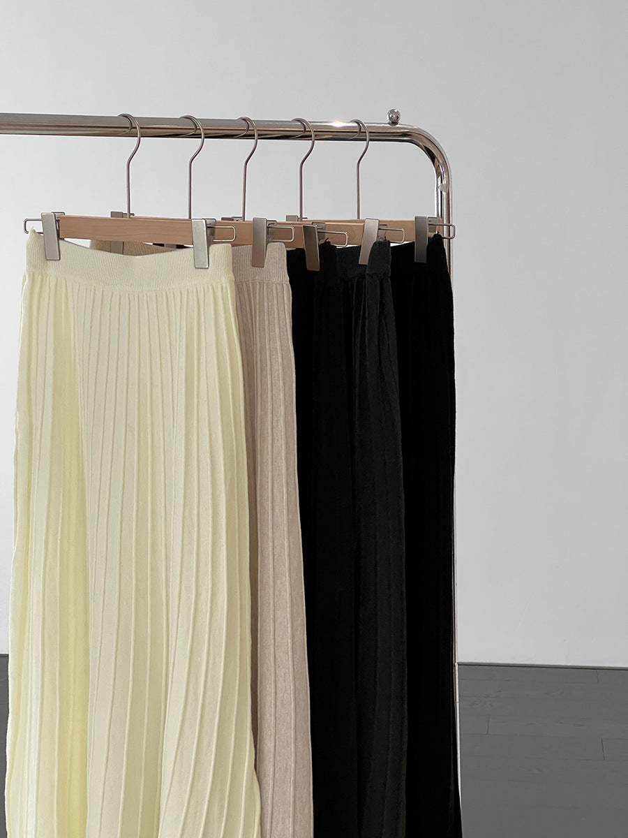 【cimz100789】實拍法式高級感收腰顯瘦針織衫＋針織長裙(分開下單）251120