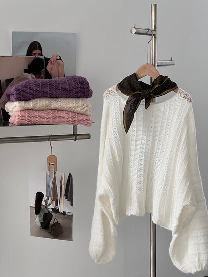 【cim0628】實拍温柔慵懒寬鬆針織薄罩衫（20羊毛）251114