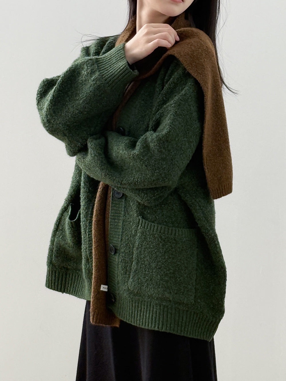 【Y237】實拍慵懶針織毛衣外套(含羊毛6%)251106