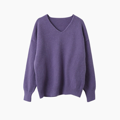 【LD3281】實拍慵懶寬鬆棉羊絨針織毛衣251103