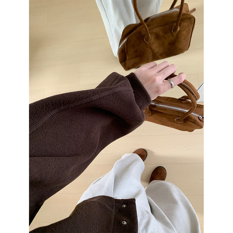 【H567】實拍秋冬挺版圓領棒球服外套251021