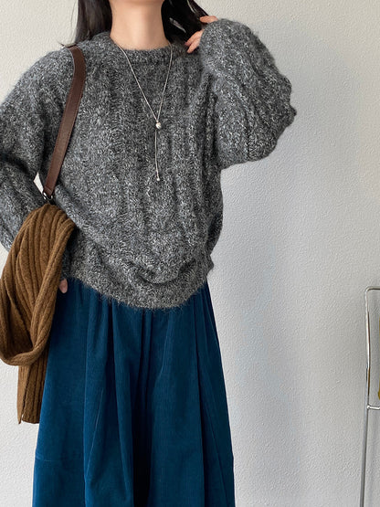 【cimz0307】實拍高級軟糯加厚針織毛衣(羊毛8％）251201