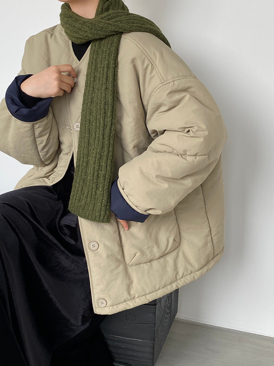 【cimz6376】實拍日系復古工裝夾棉加厚外套251120