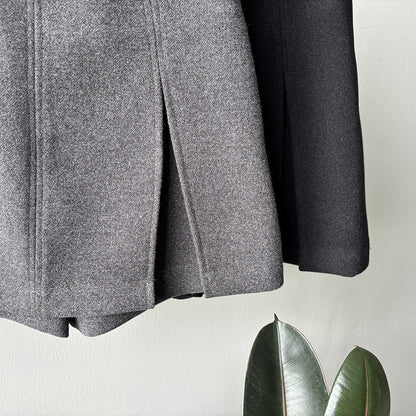 【Y82682】實拍冬季厚款毛呢高腰開叉裙褲 251106