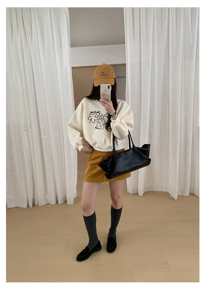 【H562】實拍秋冬S~XL必備復古高腰燈芯絨A字裙251021