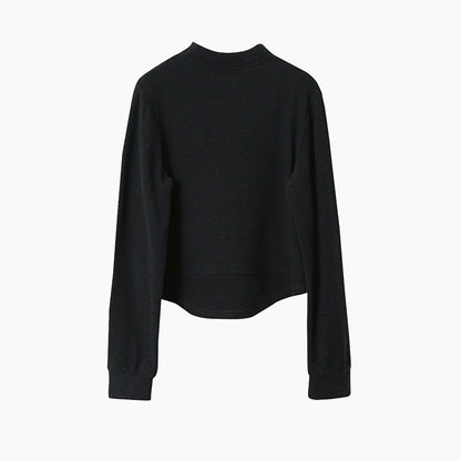 【LD3293】實拍立領雙頭拉鍊衞衣外套251103